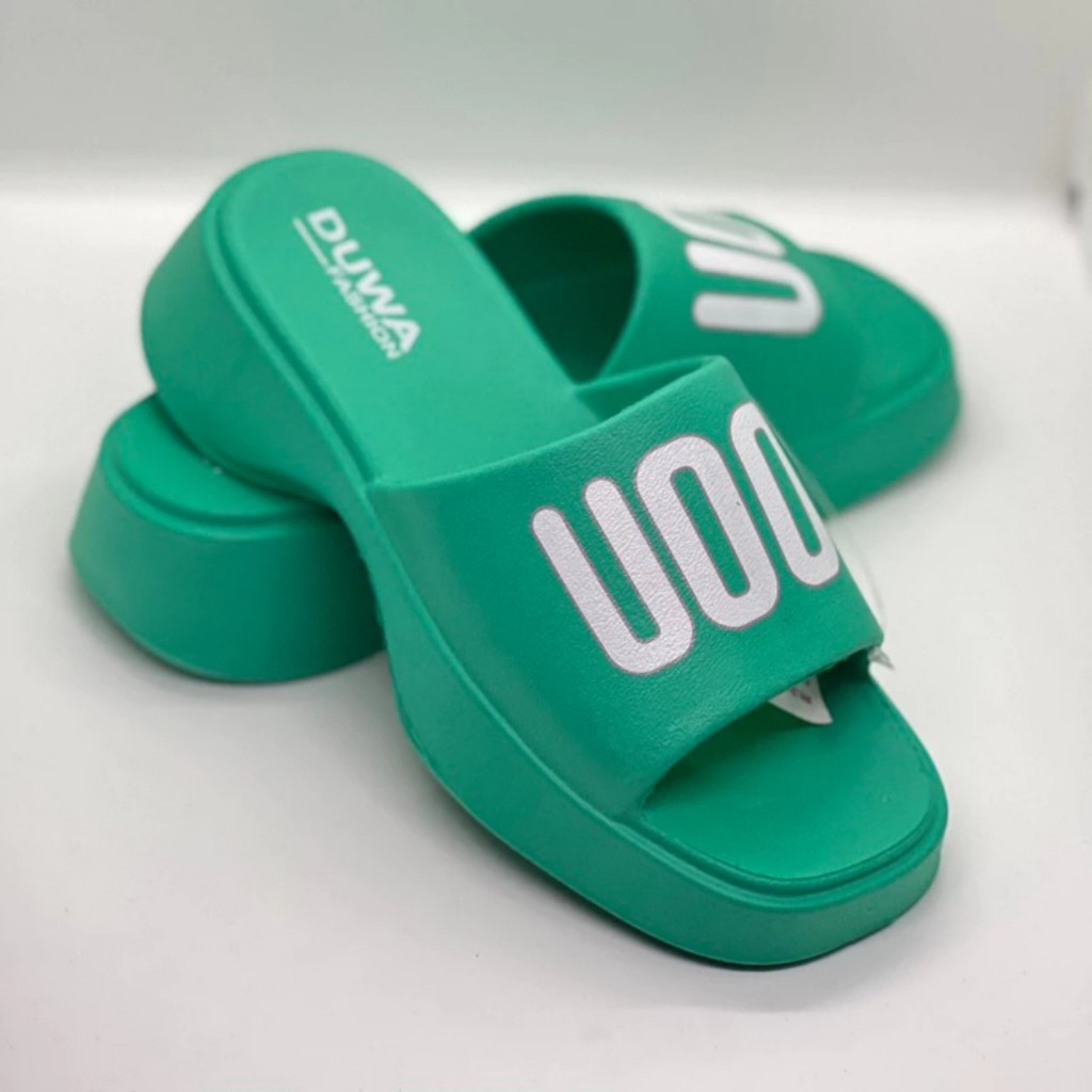 Dép đế cao 5cm UOO đế lượn sóng nhiều màu