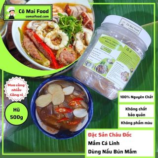 Mắm cá linh dùng nấu bún mắm | đặc sản châu đốc | cô mai food