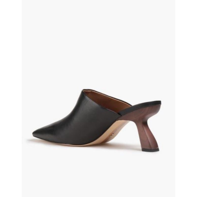 Gót Sam Edelman Skya Leather Heel Mules