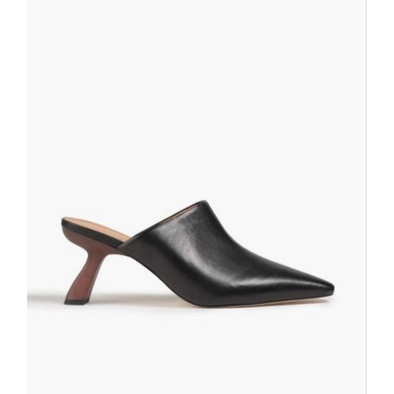 Gót Sam Edelman Skya Leather Heel Mules