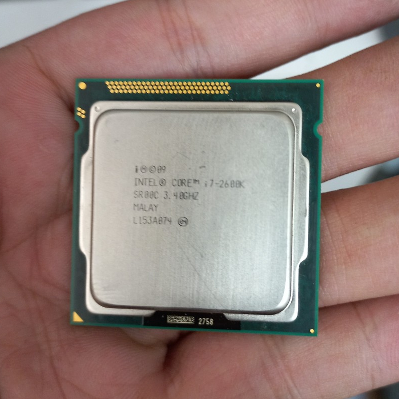 Bộ Vi Xử Lý CPU Core i7 2600K 3.4 Ghz Turbo 3.8 Ghz 4 nhân 8 luồng Socket 1155 Thế hệ Intel thứ