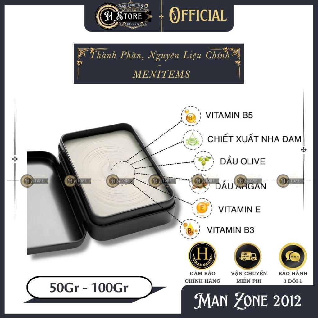 Sáp Vuốt Tóc Nam Menitems -Tropical Wind - Perfect Night - Gentle Blue - Hàng Chính Hãng - H - Store - SL