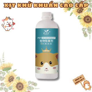 Xịt khử mùi Hamster Bọ Ú (Chuột Lang) Chó Mèo, xịt dưỡng lông diệt khuẩn cao cấp