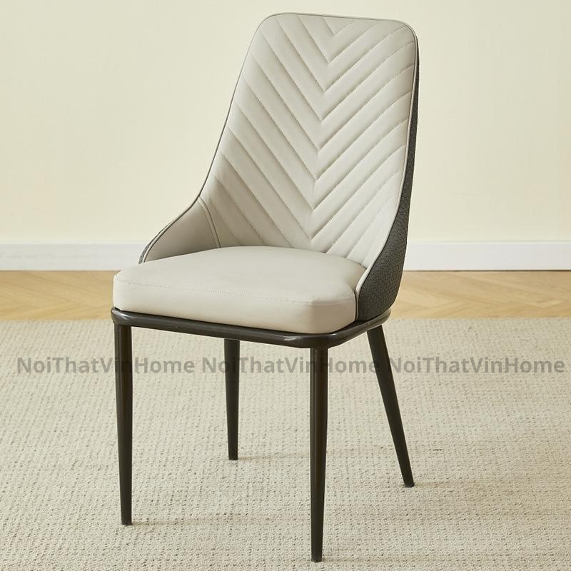 Ghế Bàn Ăn Bọc Da Phòng Bếp, Ghế Ăn Tựa Lưng, Ghế Phòng Khách, Ghế Văn Phòng Hàng Nhập Khẩu - Nội Thất Vin Home