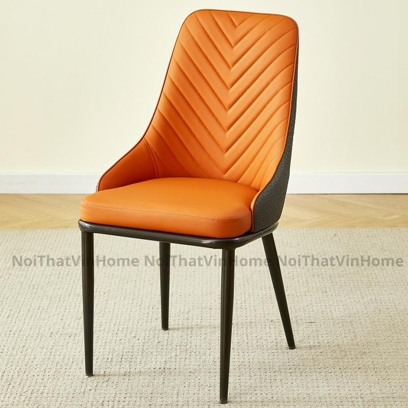 Ghế Bàn Ăn Bọc Da Phòng Bếp, Ghế Ăn Tựa Lưng, Ghế Phòng Khách, Ghế Văn Phòng Hàng Nhập Khẩu - Nội Thất Vin Home
