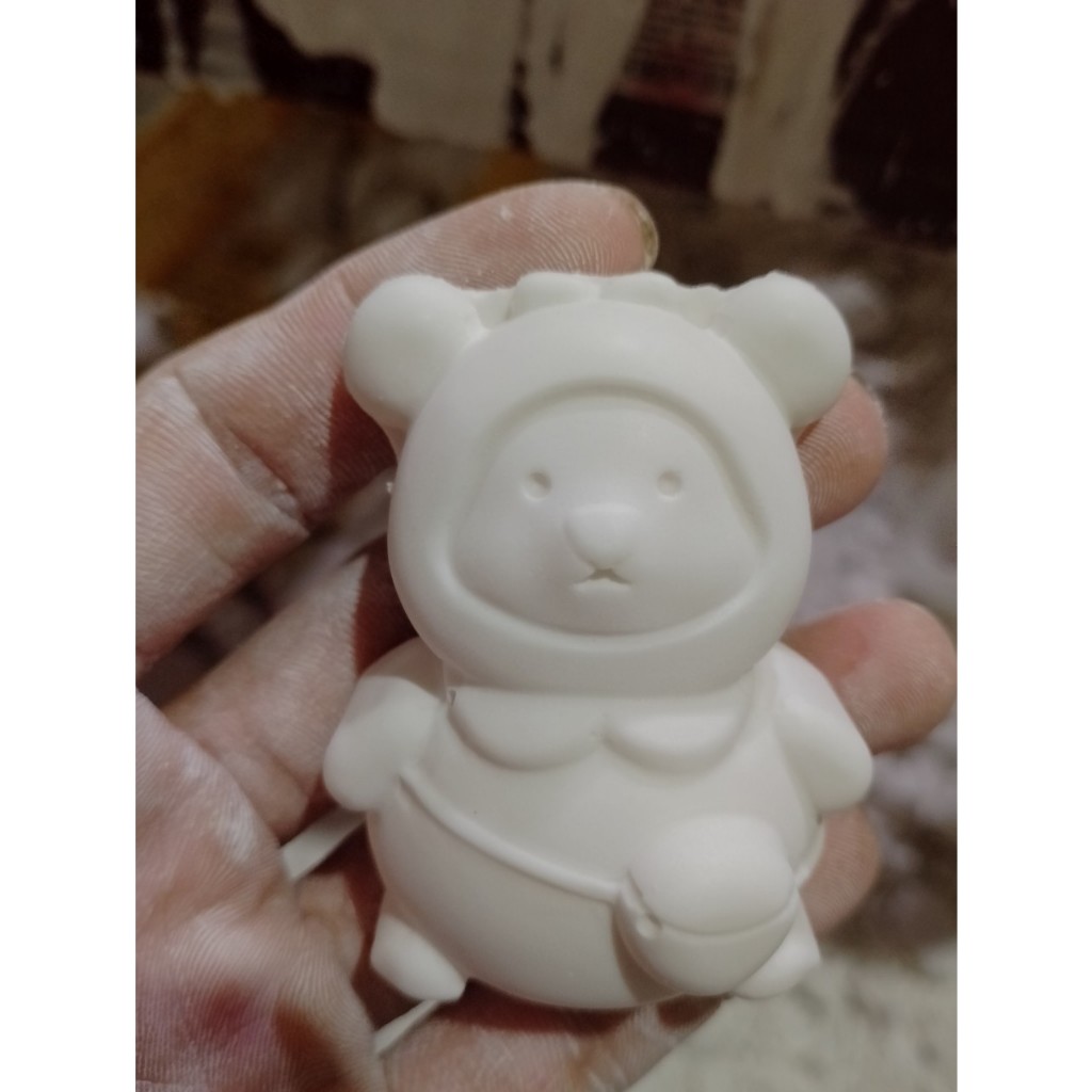 20 Tượng tô màu giá sĩ - hàng 2D size khoảng 5cm