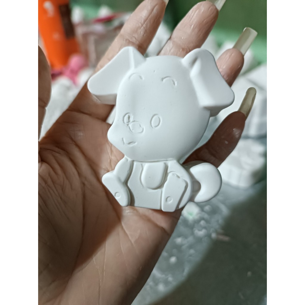 20 Tượng tô màu giá sĩ - hàng 2D size khoảng 5cm