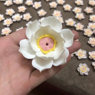 Đế cắm nhang hình bông hoa sen gốm sứ cao cấp siêu đẹp, hoa sen sứ trang trí decor