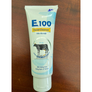 SỮA RỬA MẶT NGHỆ E100, BÒ E100 Chai lớn 100gr/50gr