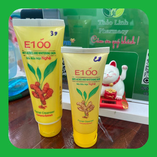 SỮA RỬA MẶT NGHỆ E100, BÒ E100 Chai lớn 100gr/50gr