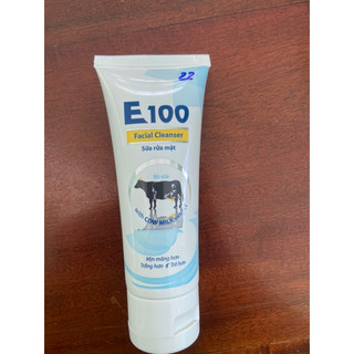 SỮA RỬA MẶT NGHỆ E100, BÒ E100 Chai lớn 100gr/50gr