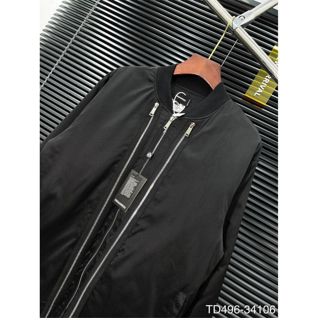 Áo Khoác DSQ Khóa họa tiết, Áo DSQ khóa Thẳng Và Chéo Bản Hot Mới Nhât Năm 2023