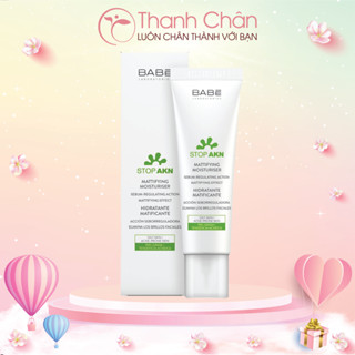 Kem Dưỡng Babe Stop Akn Mattifying Moisturiser 50ml, cho da dầu mụn