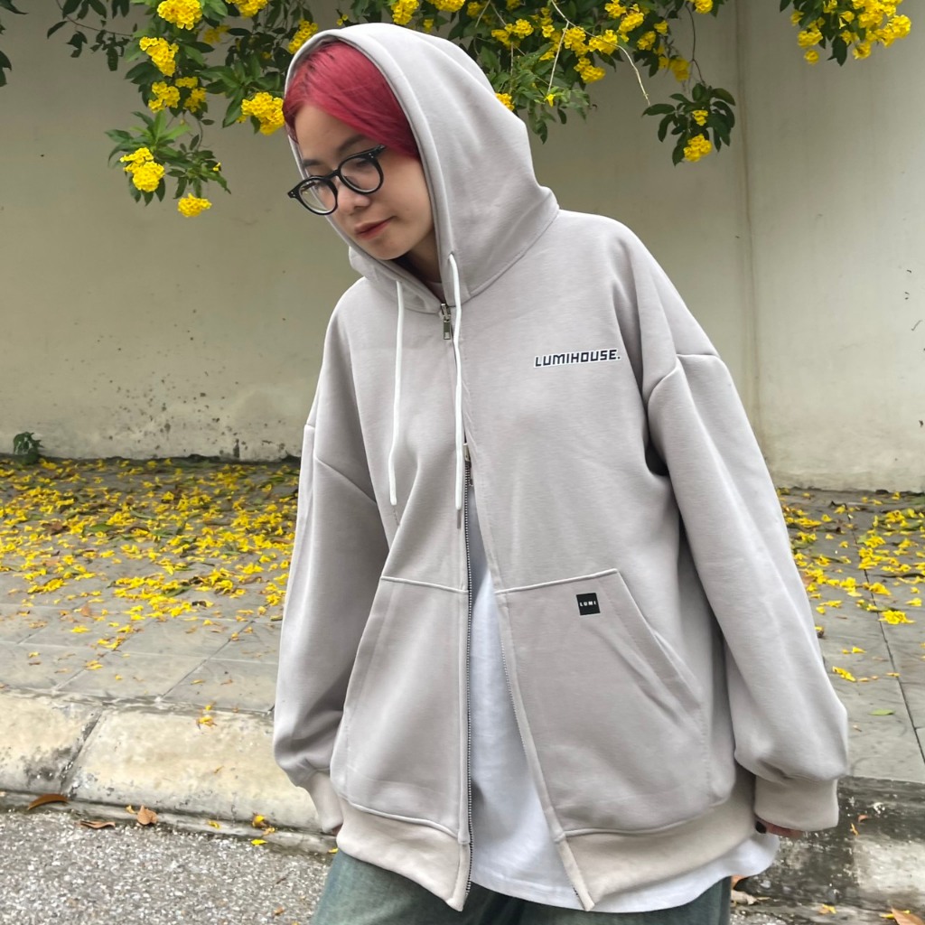 ÁO BABYZIP KHOÁ. HAI ĐẦU NHIỀU MÀU LUMIHOUSE BASIC A105