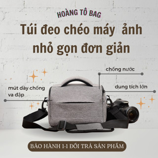  Túi đựng máy ảnh slr nhỏ gọn đơn giản ba sọc chống sốc chống nước 