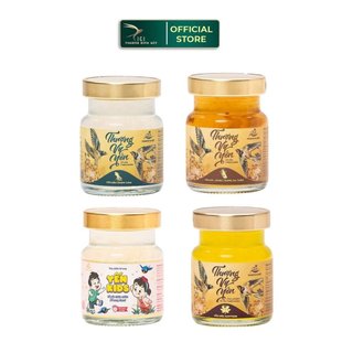 Yến sào đông trùng hạ thảo/nhân sâm/saffon/kids cici thượng đỉnh yến hũ 70ml 30% yến sào khánh hòa nguyên chất