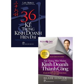 Sách - Combo 36 kế trong kinh doanh hiện đại + Xây dựng một nhóm kinh doanh thành công