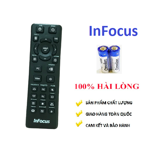 Điều khiển máy chiếu infocus hàng mới 100%