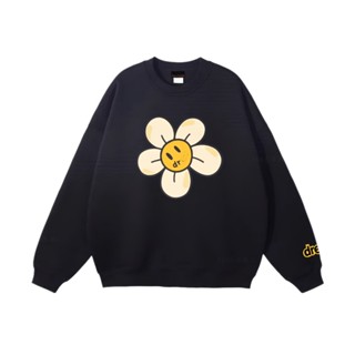   Nỉ Chân Cua  Áo Sweater Mặt Cười Bông hoa Vải Nỉ Cao Cấp Nhiều Màu MC House 