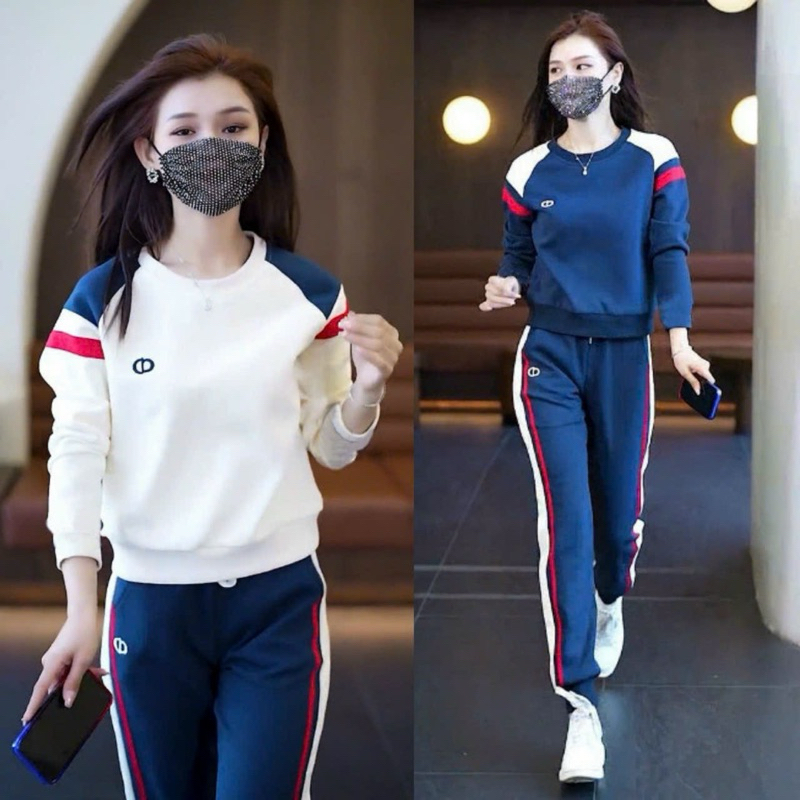 SÉT BỘ ĐỒ NỮ THỂ THAO THUN COTTON CAO CẤP