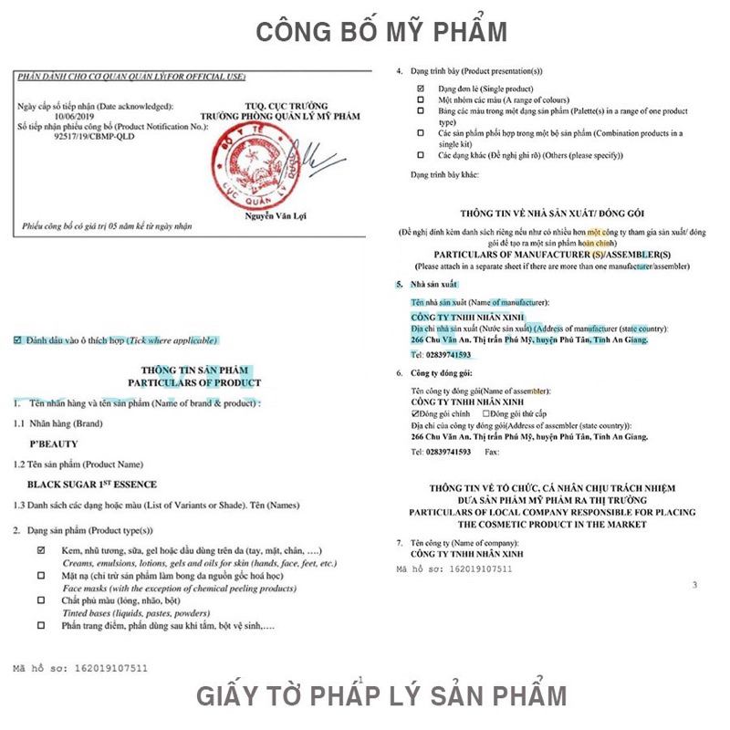 Serum Giảm Mụn Đường Đen Black Sugar Ist Essence 5ml PBeauty, Giảm Thâm Kiềm Dầu Nhật Bản