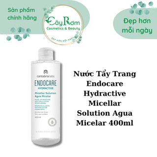 Nước Tẩy Trang Endocare Hydractive Micellar Solution Agua Micelar 400ml