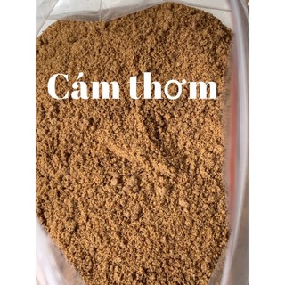Cám câu cá xay nguyên chất đóng túi 1kg , thơm 30 đạm, tanh 25 đạm
