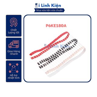 P6ke180a diode tvs 180v 600w do-15 1 chiều