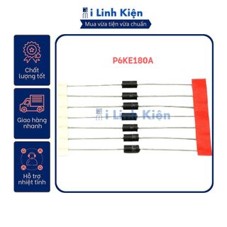 P6KE180A Diode TVS 180V 600W DO-15 1 chiều