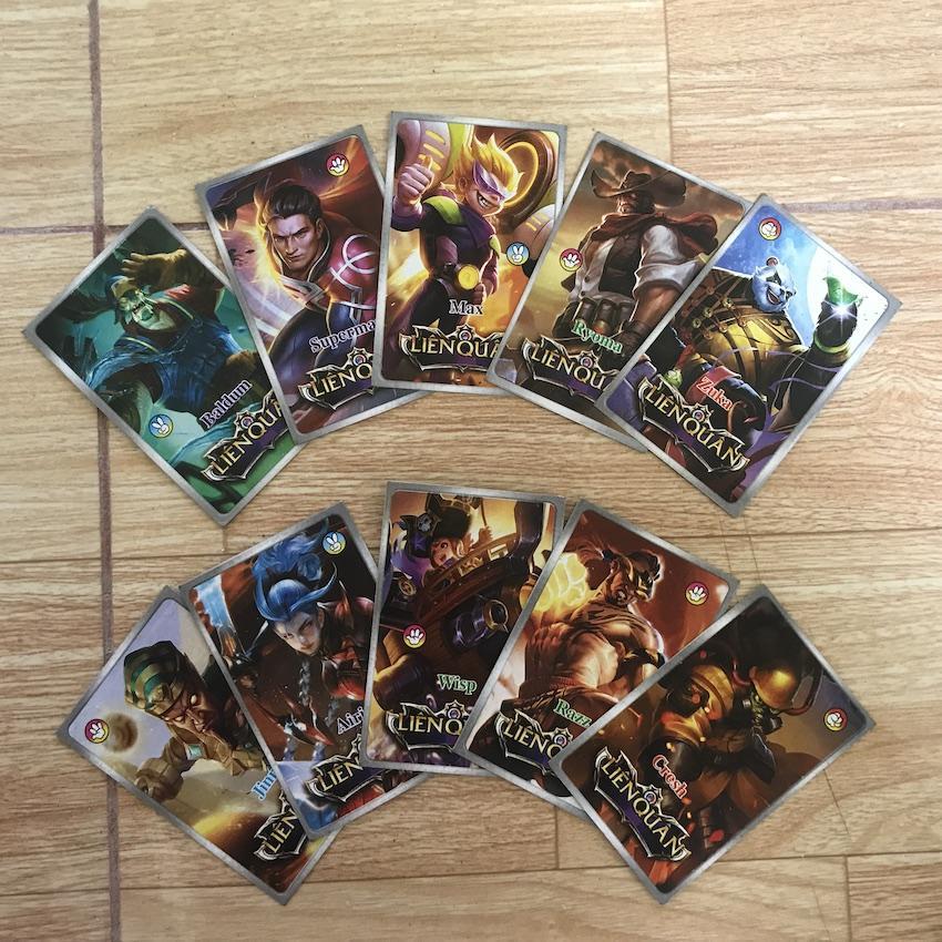 Bịch 36 gói thẻ bài One piece đảo hải tặc/pokemon/liên quân