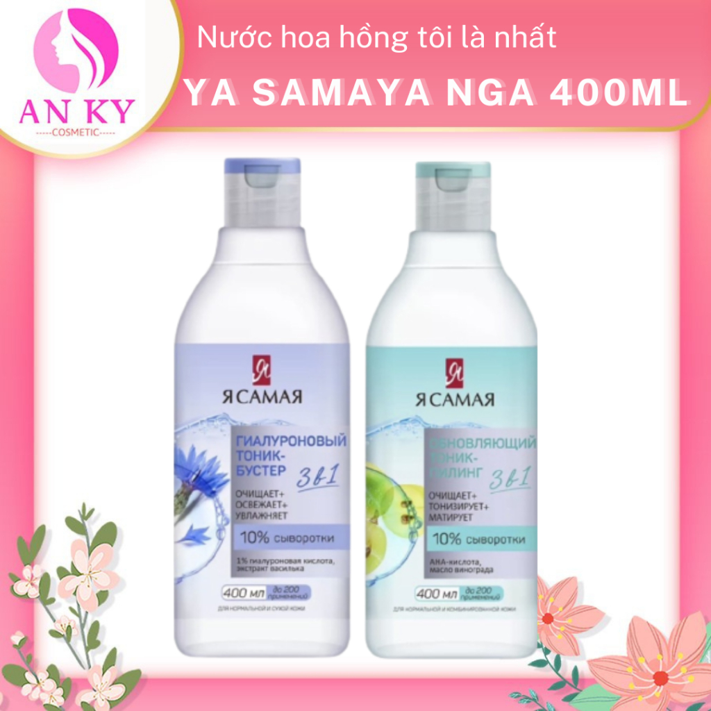 Nước Hoa Hồng 3in1 Tôi Là Nhất Ya Samaya Nga 400ml