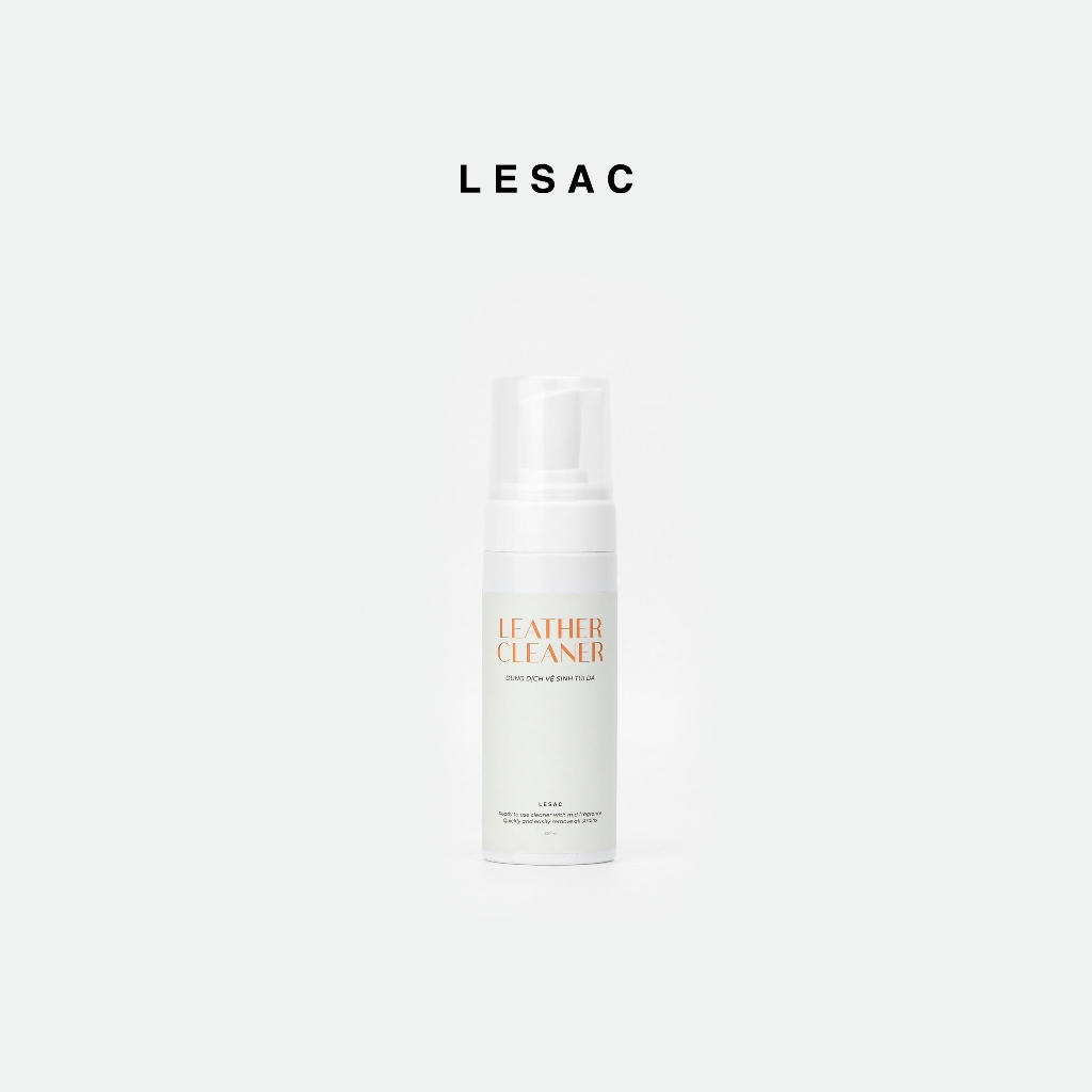 Dung dịch vệ sinh túi da LESAC Leather Cleaner 350ml