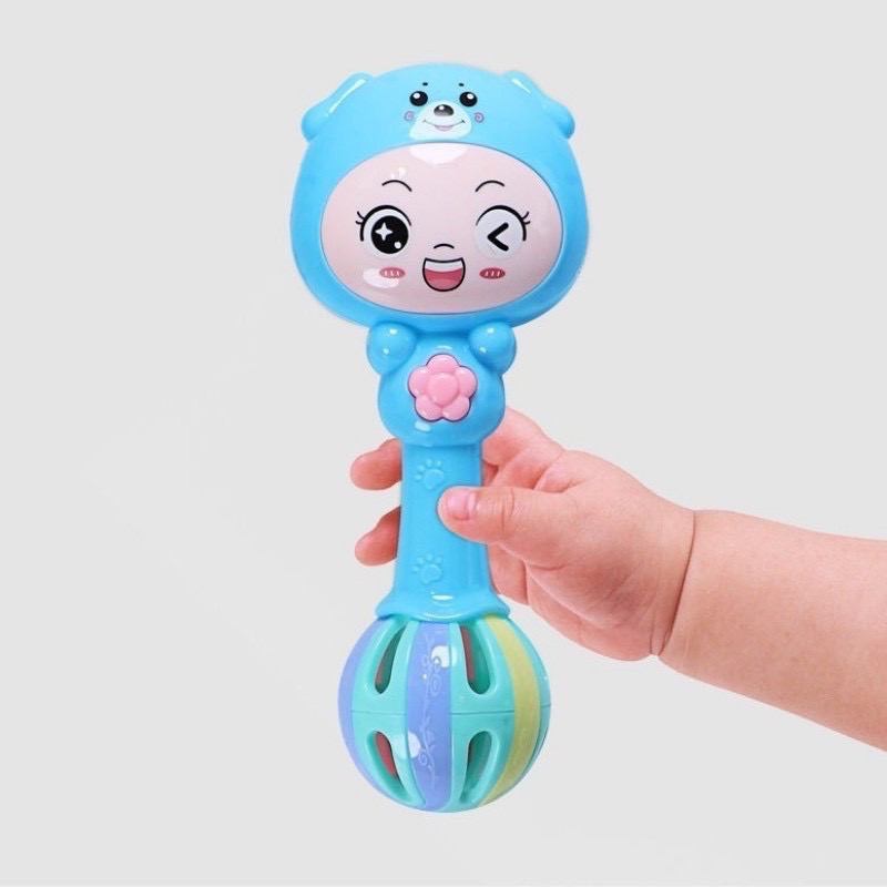 Đồ Chơi Lục Lạc Phát Tiếng Kêu Đáng Yêu An Toàn Cho Bé