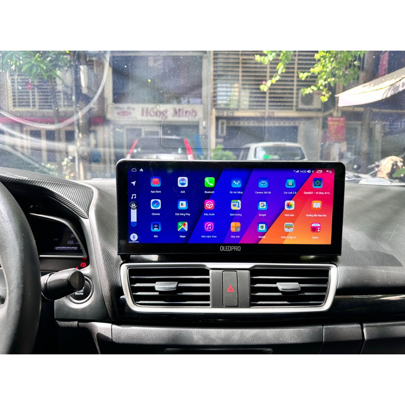 Màn Hình DVD Android Ô Tô OLEDPRO Premium 12.3 inch liền cam 360 New 2023 Chính hãng