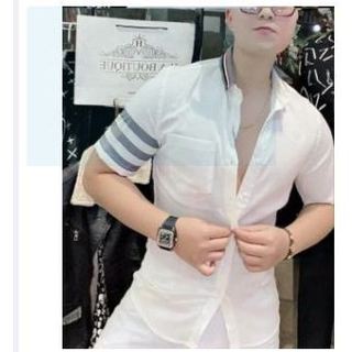 Siêu sale áo sơ mi nam tay ngắn