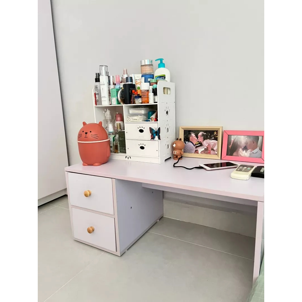 Bàn Trang Điểm Bản Làm Việc Ngồi Bệt Đa Năng Có Ngăn Kéo Để Đồ Thông Minh Gỗ 15 Ly Tago Nội Thất | BigBuy360 - bigbuy360.vn