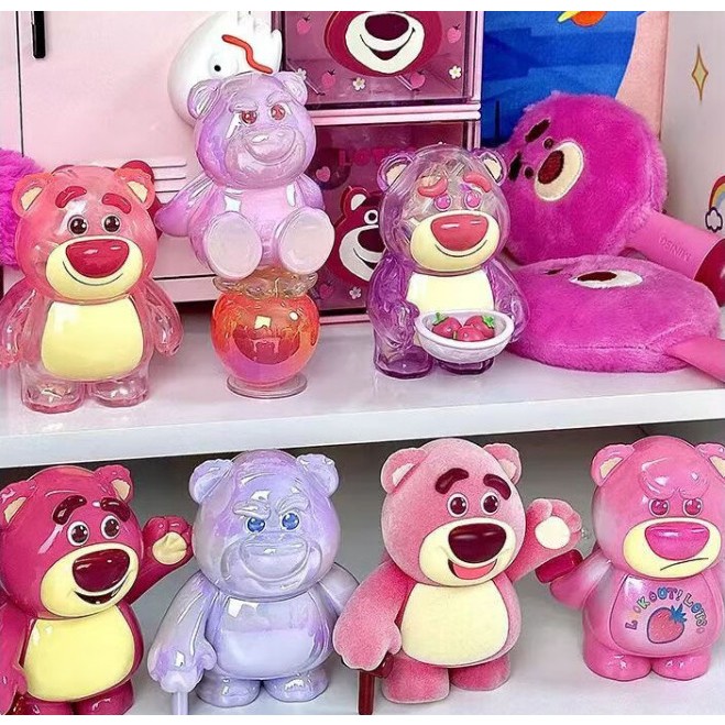 Blindbox Lotso bách biến mẫu mới, Hộp ngạc nhiên gấu dâu đáng yêu _ Ting Ting