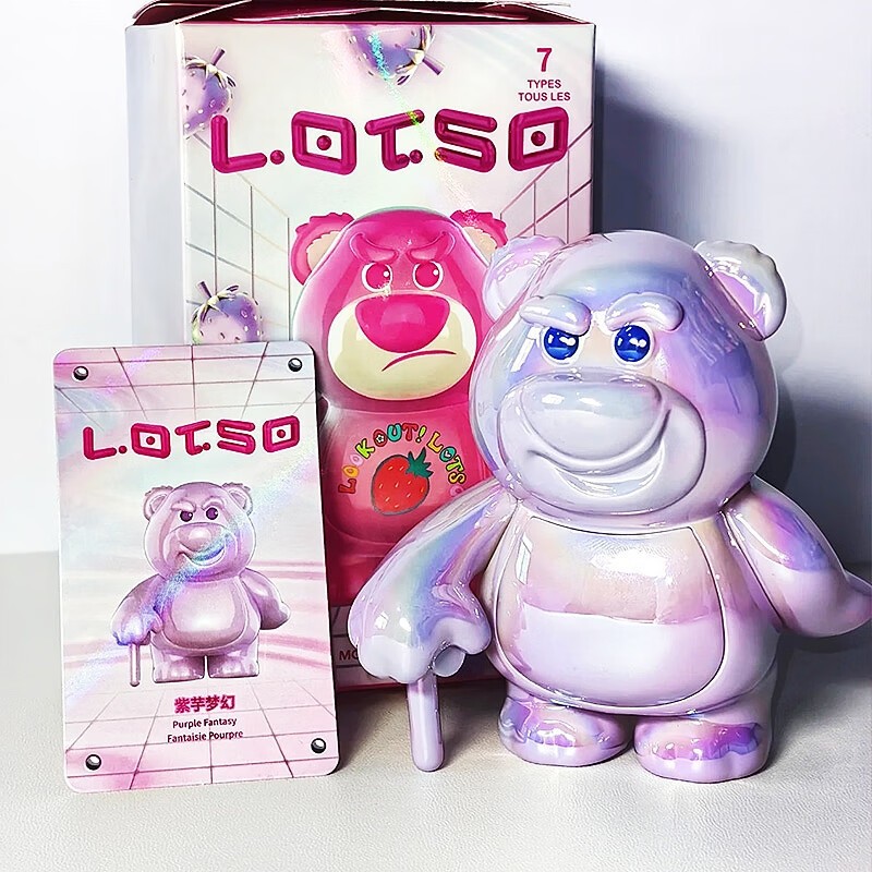 Blindbox Lotso bách biến mẫu mới, Hộp ngạc nhiên gấu dâu đáng yêu _ Ting Ting