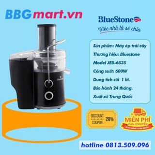 Máy Ép Trái Cây Bluestone JEB-6535 , Ép Kiệt Bã Trái Cây Hoa Quả Rau Củ Đa Năng, Bảo Hành Chính Hãng 2 Năm