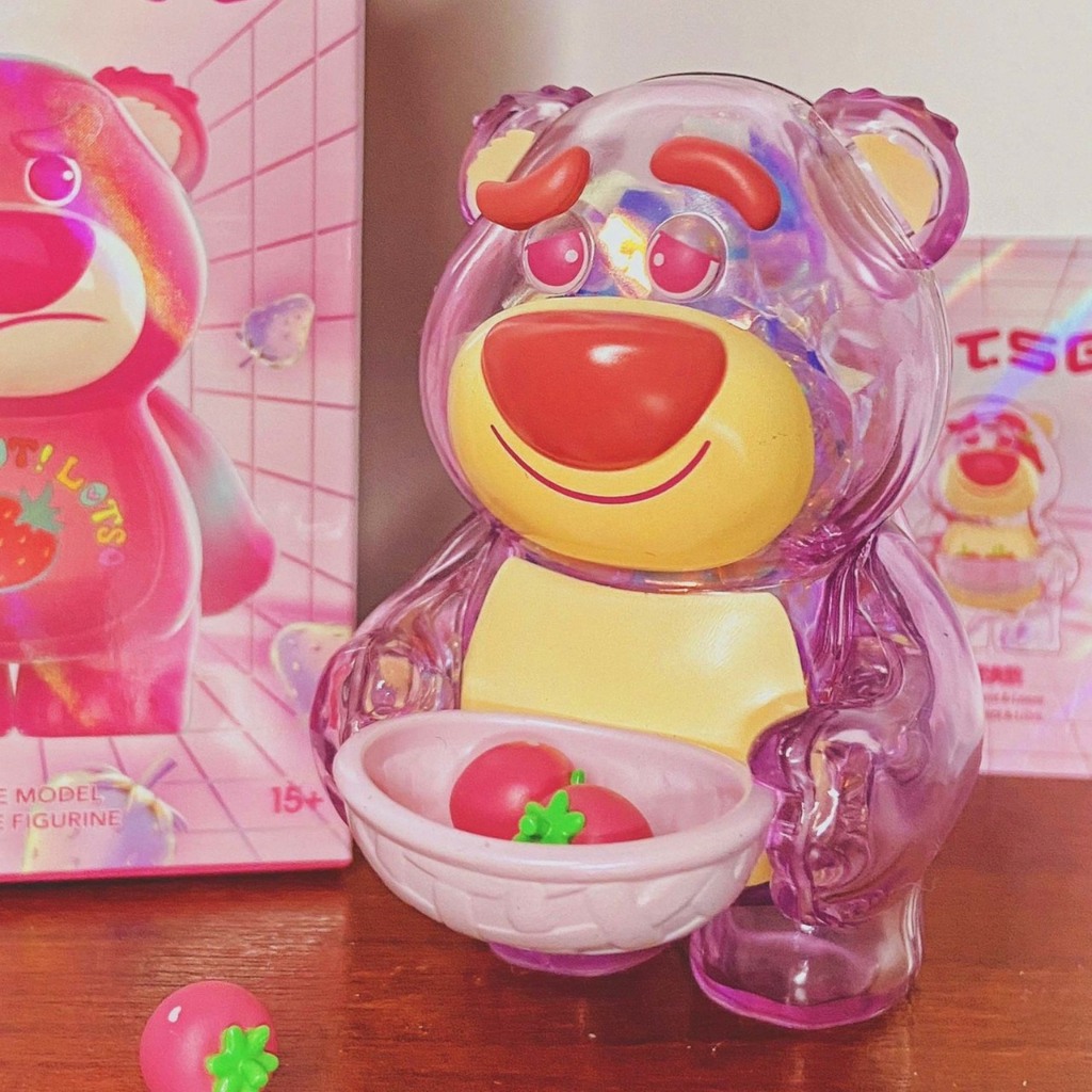Blindbox Lotso bách biến mẫu mới, Hộp ngạc nhiên gấu dâu đáng yêu _ Ting Ting