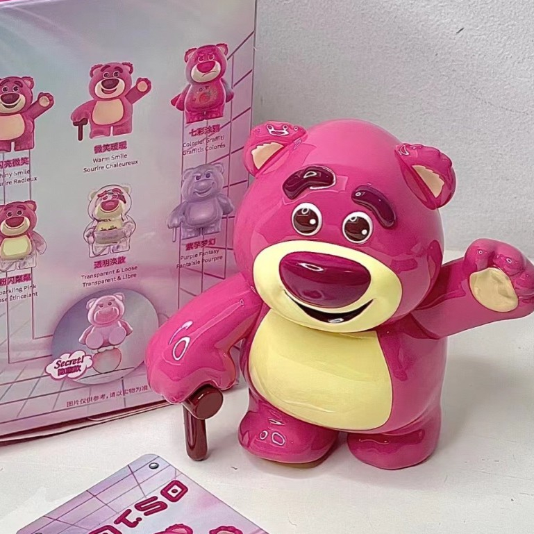 Blindbox Lotso bách biến mẫu mới, Hộp ngạc nhiên gấu dâu đáng yêu _ Ting Ting