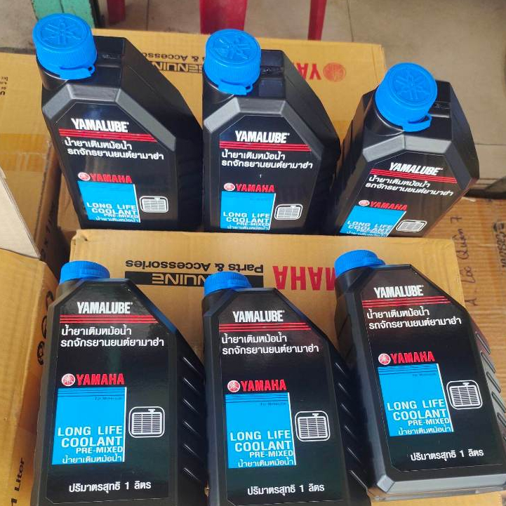 Nước làm mát YAMAHA LONGLIFE COOLANT PRE-MIXED 1 LÍT chính hãng nhập Thái Lan