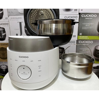 Nồi cơm điện tách đường cuckoo lhlr1010fw 1,8l . nồi cao tần áp suất kép nội địa hàn quốc