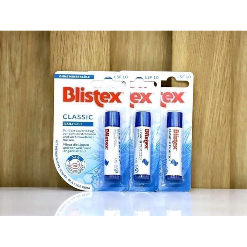 Hàng Đức Son dưỡng môi Blistex tuýp đôi cho môi rất khô
