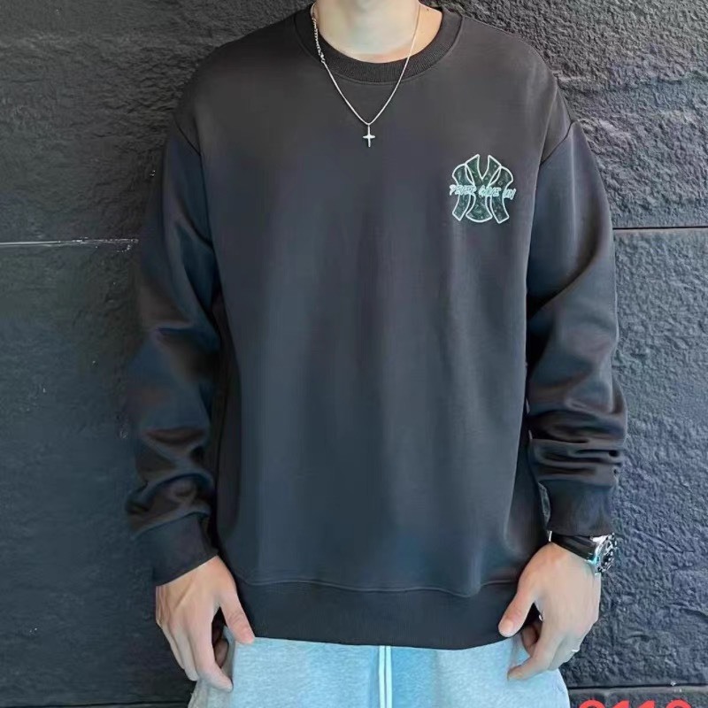 Áo Sweater nam nữ dài tay, áo thun quảng châu local brand form rộng