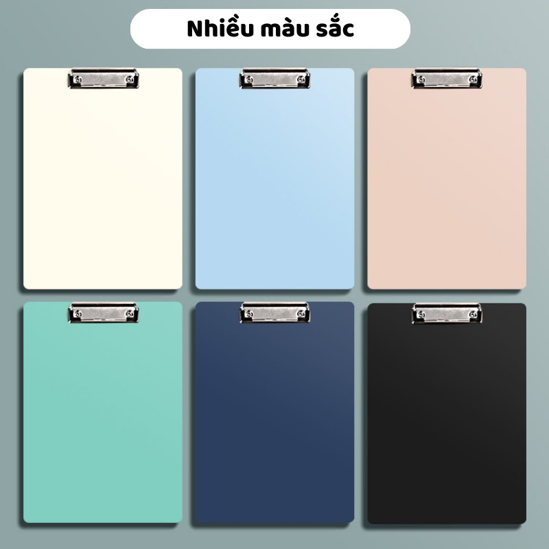 Bìa trình ký nhựa dẻo A4 văn phòng phẩm bìa kẹp tài liệu cute trình ký đơn nhiều màu
