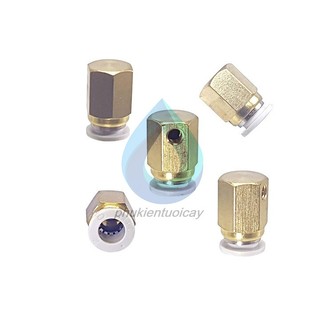 Đế béc phun sương nối thẳng, nối ngang cuối dây 8mm