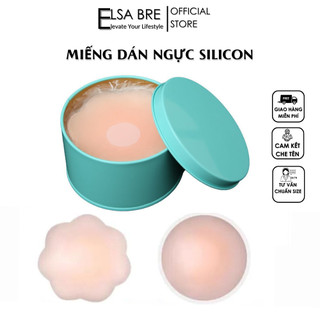 Hộp 5 Đôi Dán Đầu Ti Silicon Siêu Mềm, áo ngực miếng dán ngực