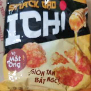 Bánh gạo Ichi vị mật ong giòn tan 180ml