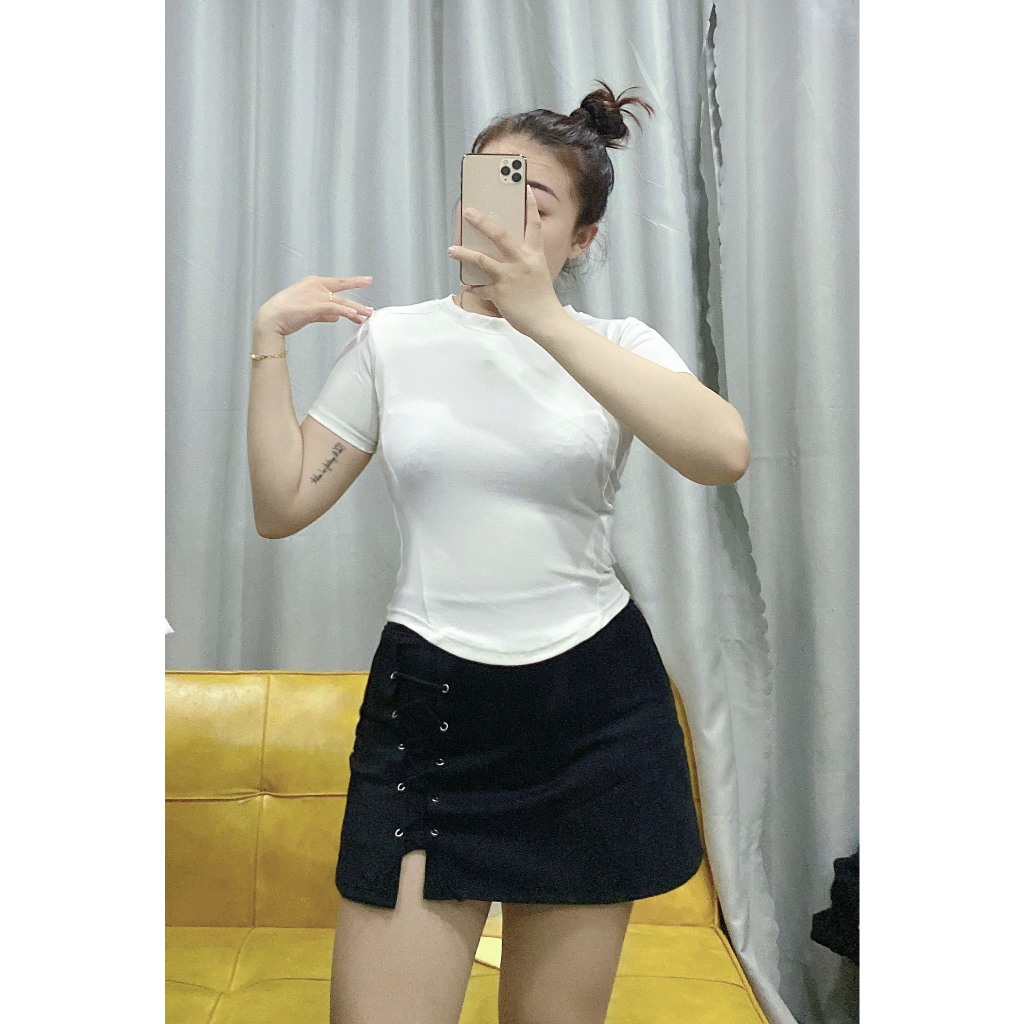 Áo thun babytee basic nữ bigsize - A35